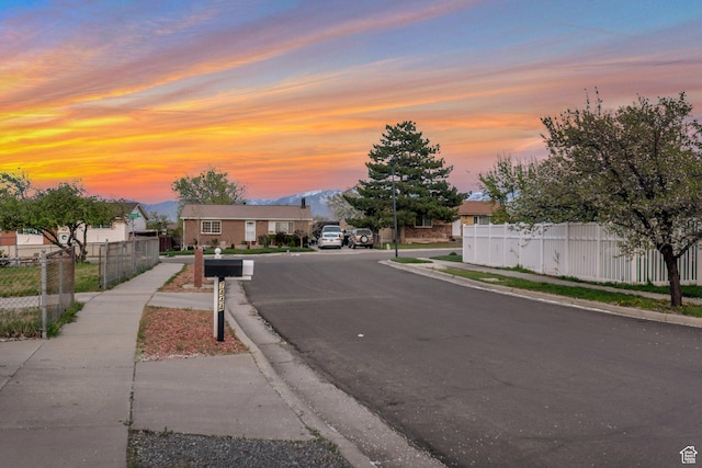 3388 W Briar Dr S, West Jordan, UT 84084 - view of asphalt street with sidewalks and curbs