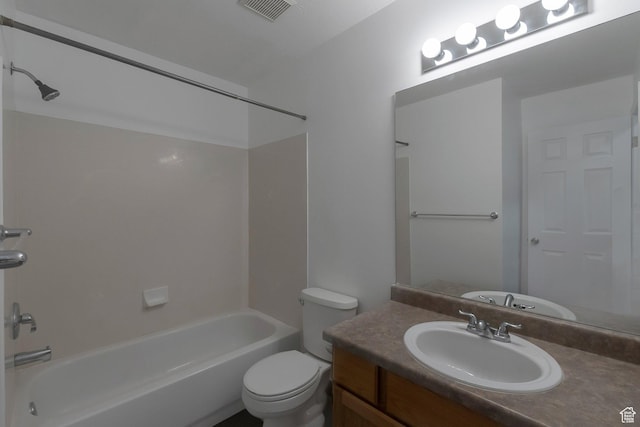 3388 W Briar Dr S, West Jordan, UT 84084 - full bath featuring shower / bathtub combination, vanity, and toilet