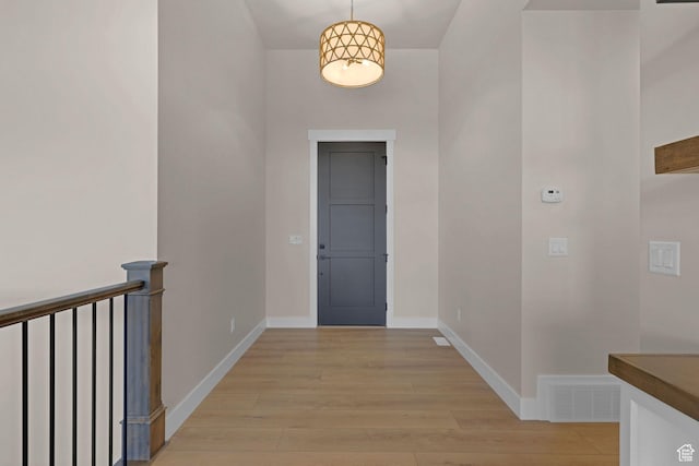 4594 S 6300 W, Hooper, UT 84315 - hall featuring light wood-style flooring and baseboards