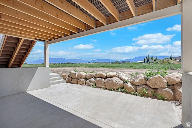 4594 S 6300 W, Hooper, UT 84315 - view of patio with a mountain view