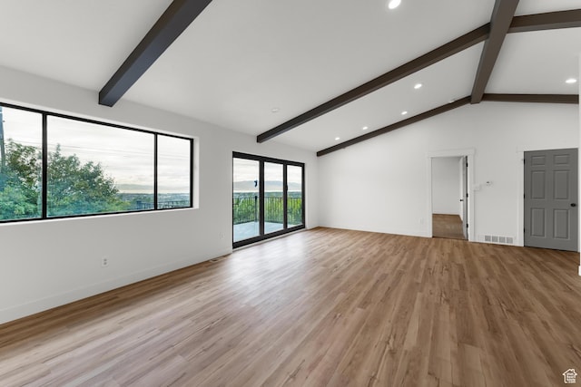 4077 N Devonshire Cir, Provo, UT 84604 - unfurnished living room with light wood-type flooring, recessed lighting, and baseboards