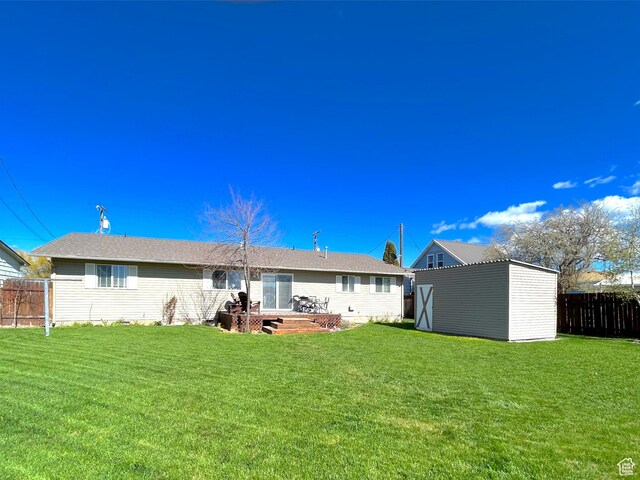 434 S 2nd E, Soda Springs, ID 83276 - view of rear view of house