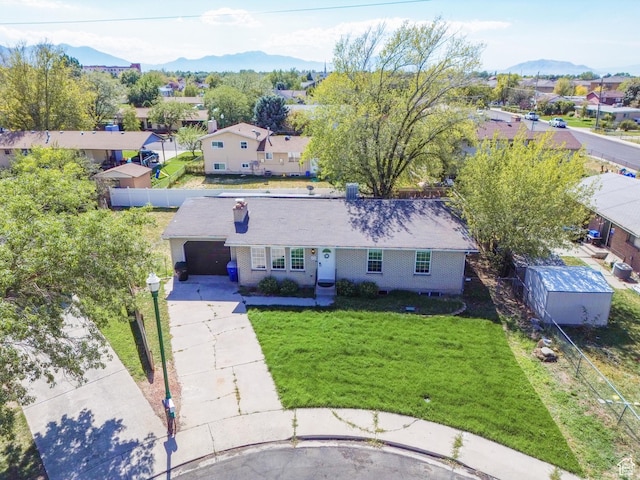 875 W 1130 N, Orem, UT 84057 - aerial view of residential area featuring mountains