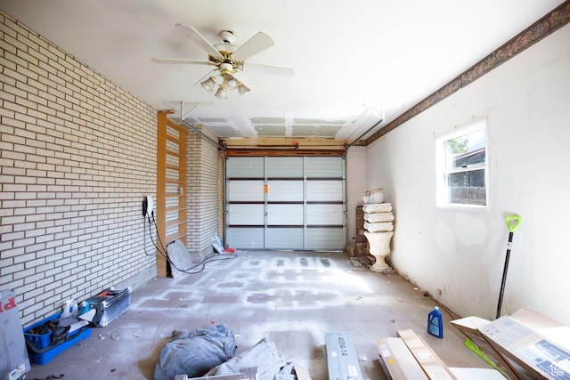 875 W 1130 N, Orem, UT 84057 - garage featuring ceiling fan