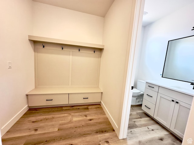 525 N 3380 W Unit 16, Hurricane, UT 84737 - mudroom with light wood-style floors and baseboards