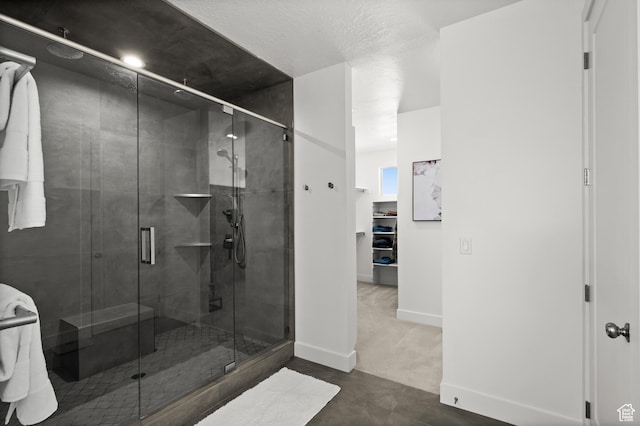 507 W Windmill Gate Cv, Draper, UT 84020 - full bathroom with a stall shower and baseboards