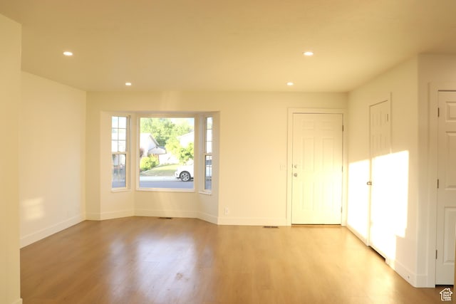 579 N 430 E Unit 2, Tooele, UT 84074 - entryway with recessed lighting, light wood-type flooring, and baseboards