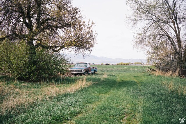 201 Bannock St, Malad City, ID 83252 - view of yard with a mountain view and a view of countryside