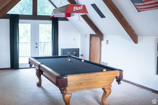1271 S Main St S, Mapleton, UT 84664 - game room featuring carpet flooring, billiards, and plenty of natural light