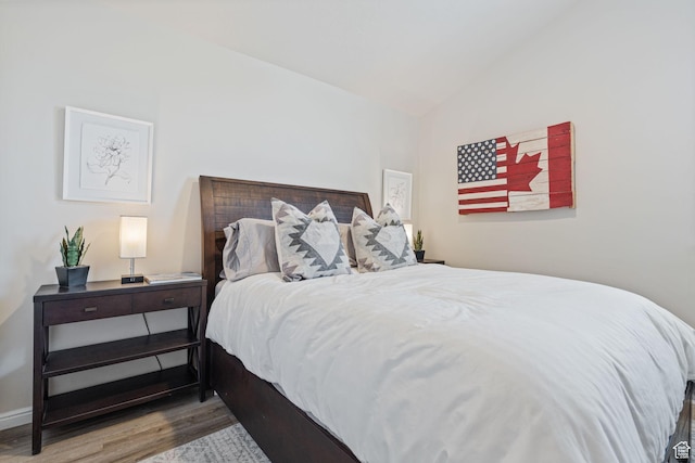 819 E 12085 S, Draper, UT 84020 - bedroom featuring wood finished floors and lofted ceiling
