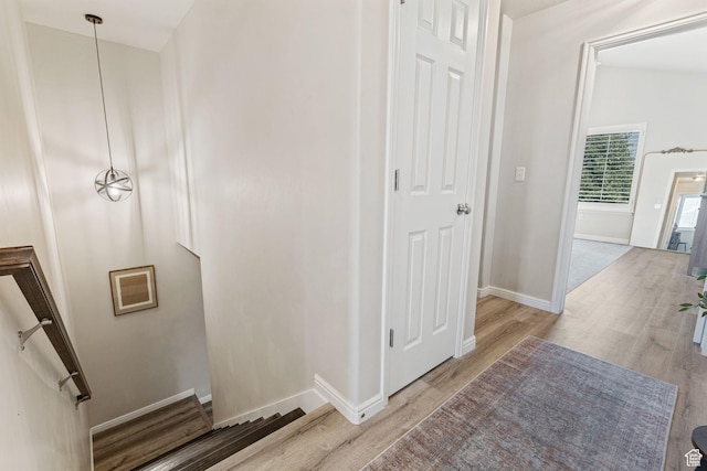819 E 12085 S, Draper, UT 84020 - hallway featuring light wood finished floors and baseboards