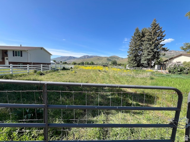 8842 E 500 S, Huntsville, UT 84317 - view of yard with a mountain view and a view of rural / pastoral area