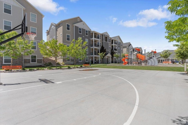 4192 W Mckellen Dr Unit B2, Herriman, UT 84096 - view of basketball court with community basketball court