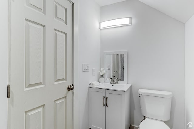 4799 S 3900 W, Roy, UT 84067 - half bathroom featuring vanity and toilet
