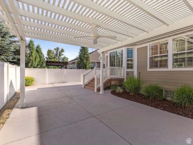 5767 S Erekson Ln, Murray, UT 84107 - view of patio / terrace with a pergola