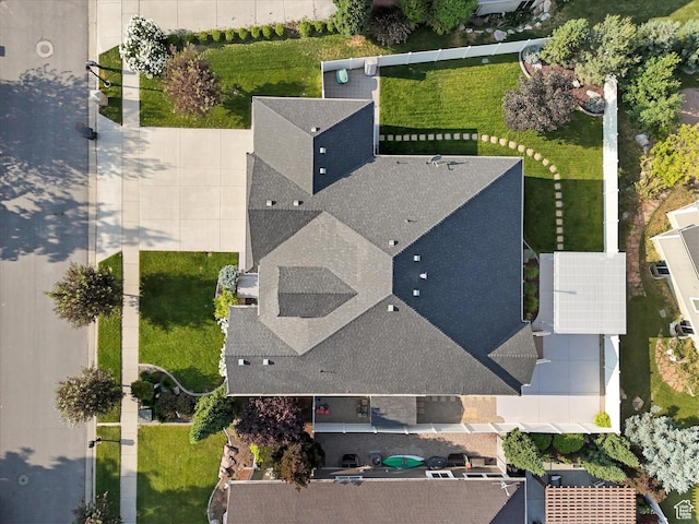 5767 S Erekson Ln, Murray, UT 84107 - aerial view