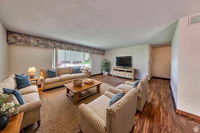 630 N 500 W, Moab, UT 84532 - living room with baseboards and wood finished floors