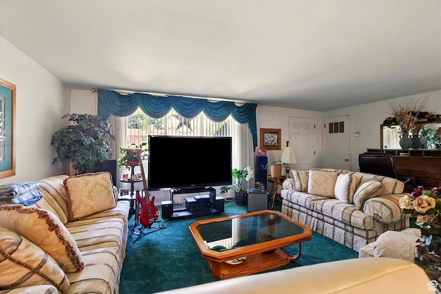 5226 S 200 W, Washington Terrace, UT 84405 - living room featuring carpet