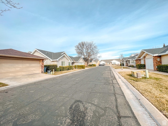 2051 W Canyon View Dr S, St George, UT 84770 - view of asphalt street featuring a residential view and curbs