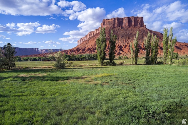 7020 E Creekside Ln, Castle Valley, UT 84532 - view of mountain backdrop with rural landscape