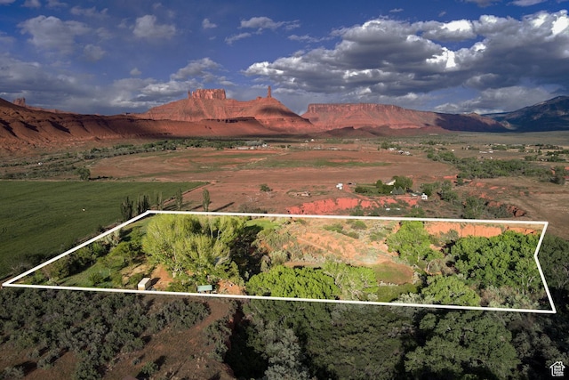 7020 E Creekside Ln, Castle Valley, UT 84532 - mountain view with rural landscape