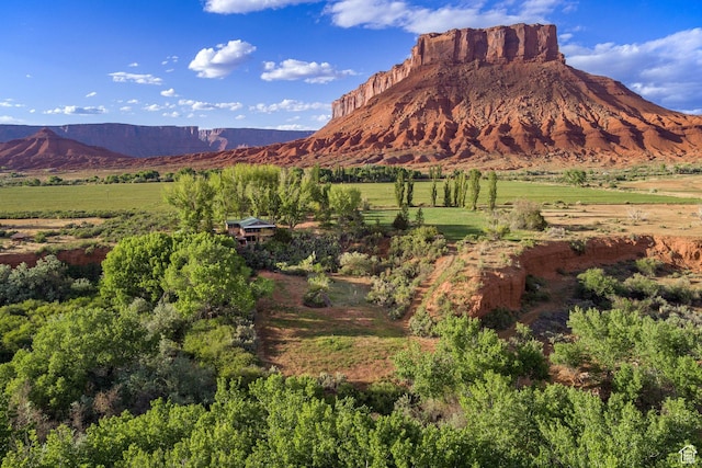 7020 E Creekside Ln, Castle Valley, UT 84532 - mountain view with rural landscape
