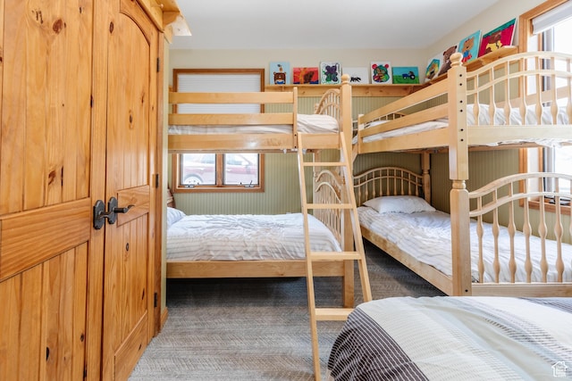 761 S Lakeview Dr, Garden City, UT 84028 - bedroom featuring multiple windows and carpet floors