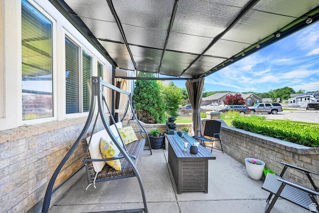 7776 S 2175 E, South Weber, UT 84405 - view of patio / terrace with a residential view