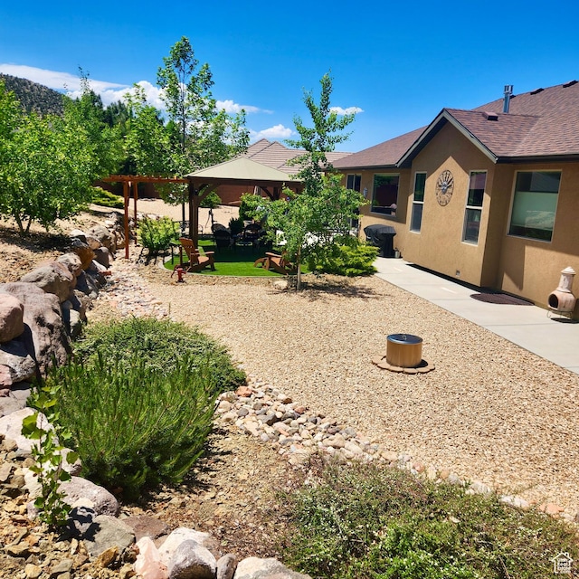 1158 E Ashdown Rd, Cedar City, UT 84721 - view of yard