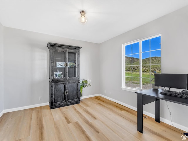 1293 N Buck Run Rd, Rush Valley, UT 84069 - unfurnished office featuring wood finished floors and baseboards