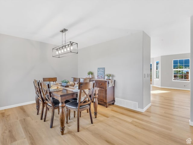 1293 N Buck Run Rd, Rush Valley, UT 84069 - dining area with light wood-style flooring and baseboards