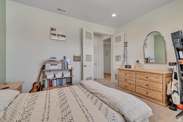 2103 N Elderberry Dr W Unit 222, Saratoga Springs, UT 84045 - carpeted bedroom featuring recessed lighting