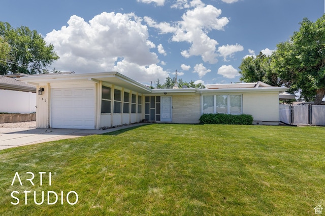162 E 3000 S, Bountiful, UT 84010 - mid-century modern home featuring driveway and a garage