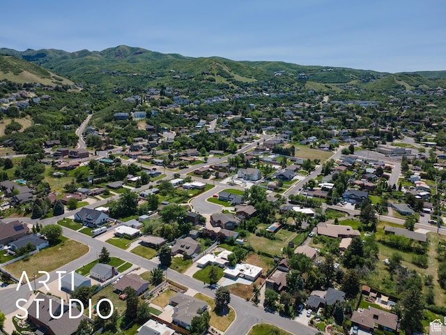 162 E 3000 S, Bountiful, UT 84010 - aerial view of property's location with mountains and nearby suburban area