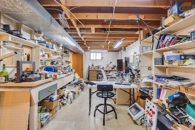 1031 N 1750 W, Provo, UT 84604 - below grade area with a workshop area