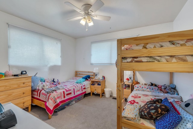 1031 N 1750 W, Provo, UT 84604 - bedroom featuring carpet flooring and a ceiling fan