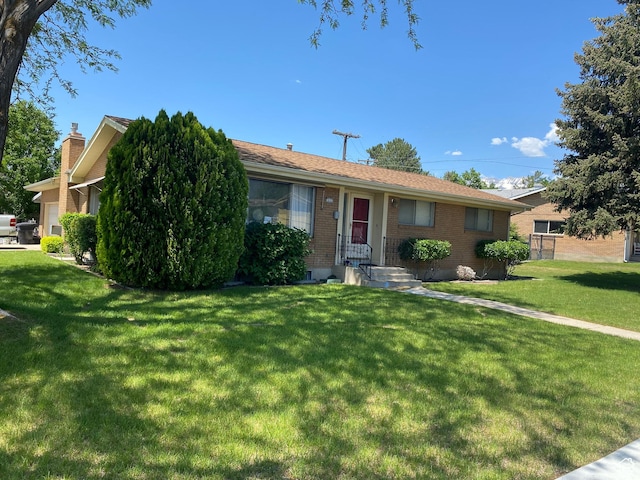 1031 N 1750 W, Provo, UT 84604 - single story home with a front lawn and brick siding