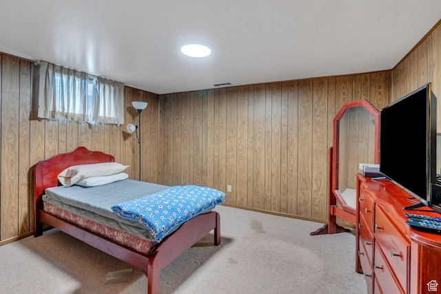 1031 N 1750 W, Provo, UT 84604 - bedroom featuring wooden walls and carpet floors