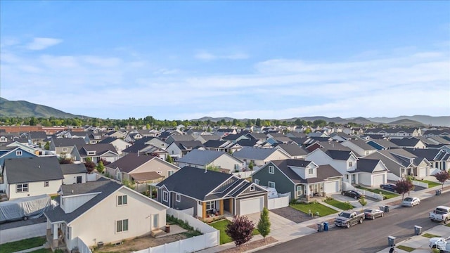 116 E 970 N, Santaquin, UT 84655 - aerial perspective of suburban area with a mountain backdrop