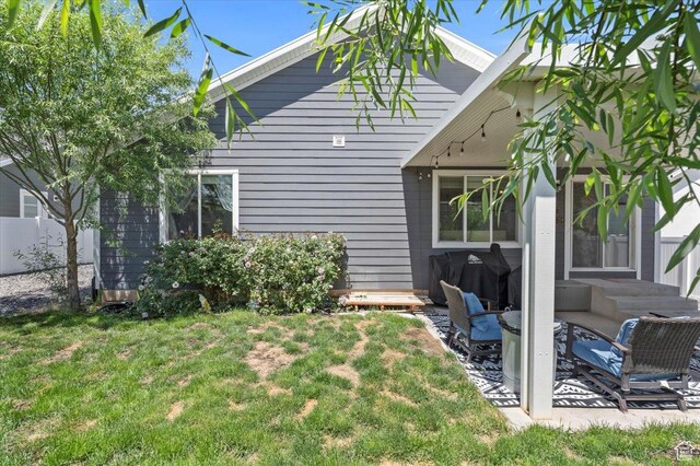 116 E 970 N, Santaquin, UT 84655 - back of property featuring a patio