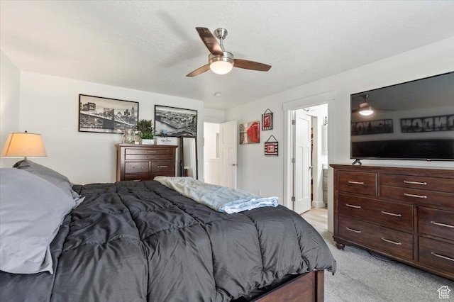 116 E 970 N, Santaquin, UT 84655 - bedroom featuring light colored carpet and a ceiling fan