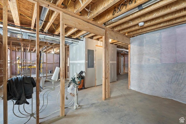 116 E 970 N, Santaquin, UT 84655 - unfinished basement with electric panel