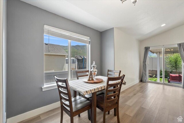 116 E 970 N, Santaquin, UT 84655 - dining room with baseboards, healthy amount of natural light, and wood finished floors