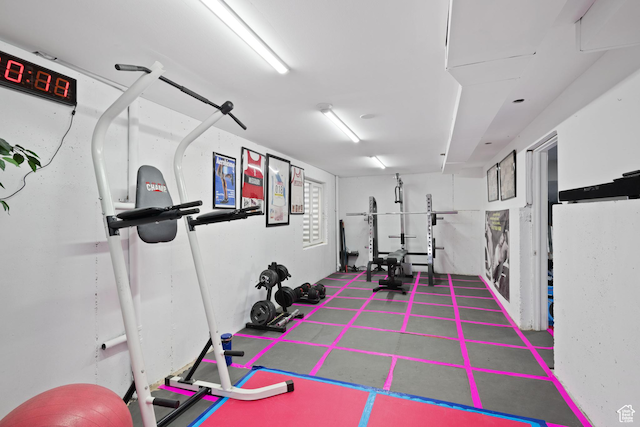468 E Brewster, Draper, UT 84020 - view of workout room