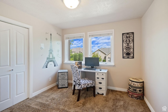 468 E Brewster, Draper, UT 84020 - office area featuring carpet flooring and baseboards