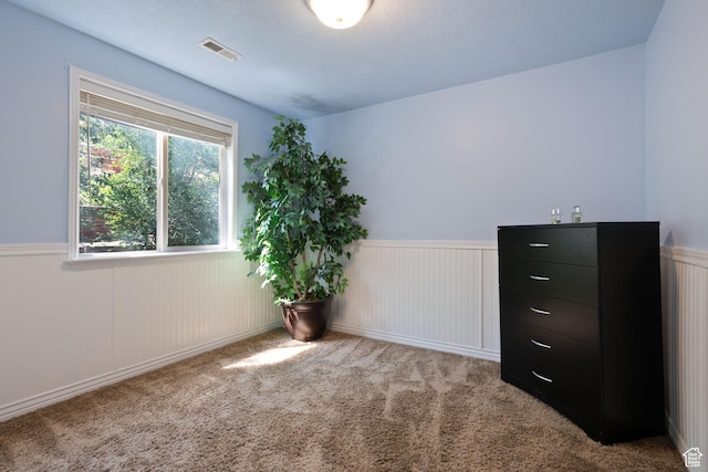 468 E Brewster, Draper, UT 84020 - carpeted empty room featuring a wainscoted wall