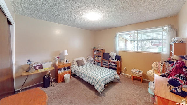 237 W 310 N, Orem, UT 84057 - carpeted bedroom with a closet and a textured ceiling