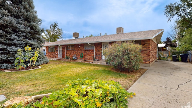 237 W 310 N, Orem, UT 84057 - view of front facade with brick siding and central AC unit