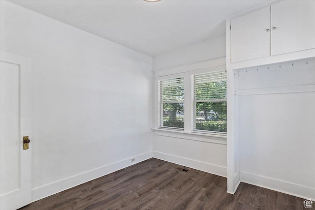 106 N 400 E, Kaysville, UT 84037 - spare room featuring dark wood-style flooring and baseboards