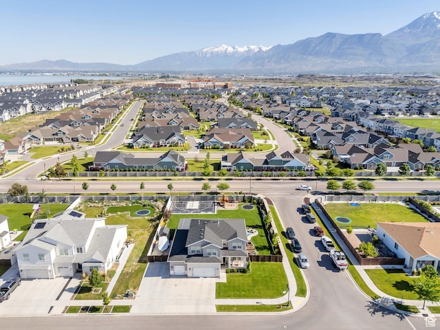 162 W 350 N, Vineyard, UT 84059 - aerial view of residential area featuring mountains